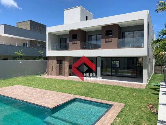 Imagem Casa à venda, 407 m² por R$ 4.100.000,00 - Alphaville Fortaleza - Eusébio/CE