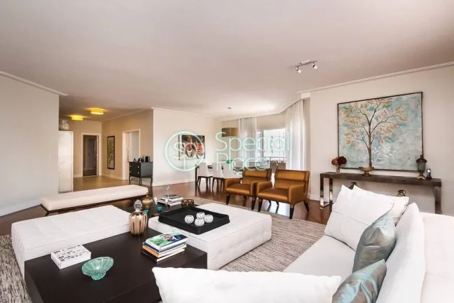 Imagem Belíssimo apartamento de alto padrão para venda em região nobre e elegante com modernos condomín...
