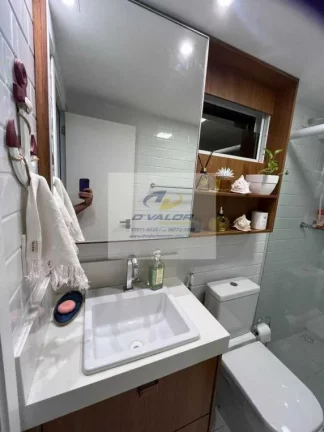Imagem Vendo Apartamento, Porteira Fechada, com 85 m², 3 quartos s/ 1 suíte, sala p/ 2 ambientes e 1 vaga