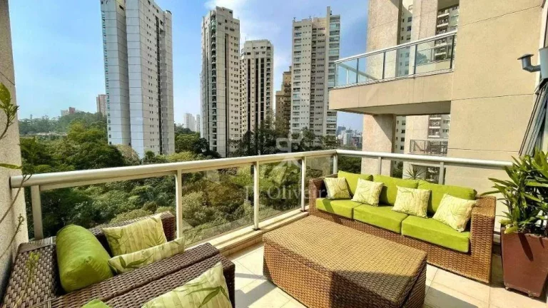 Imagem Apartamento com 2 dormitórios à venda, 142 m² por R$ 1.590.000,00 - Panamby - São Paulo/SP