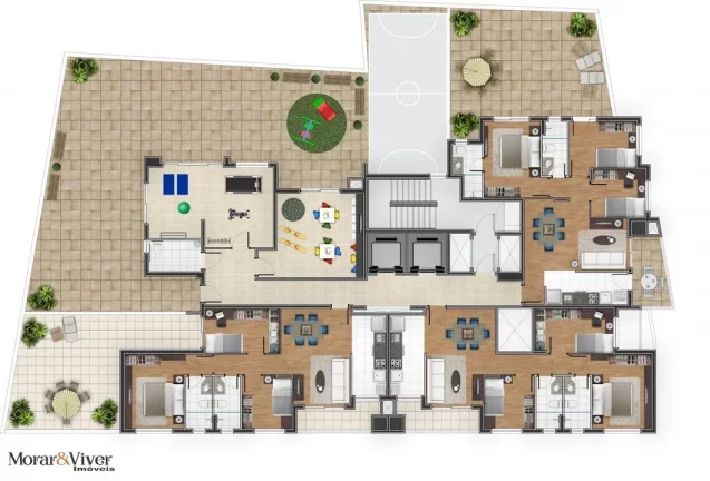 Imagem Cobertura Duplex para Venda em Curitiba, Cristo Rei, 3 dormitórios, 1 suíte, 2 banheiros, 2 vagas