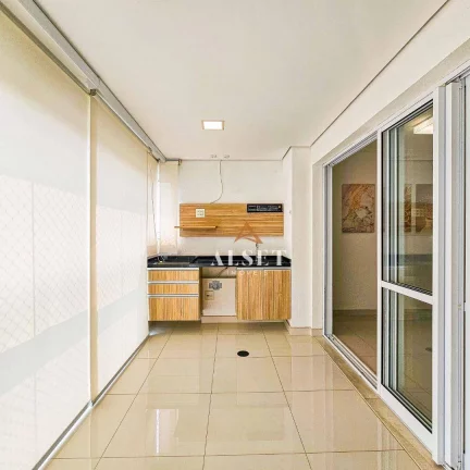 Imagem Apartamento com 1 dormitório para alugar, 52 m² por R$ 4.794,00/mês - Anália Franco - São Paulo/SP