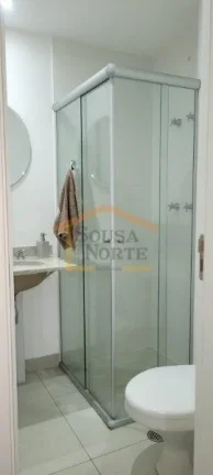 Imagem Apartamento com 57 m², mobiliado, composto por 2 dormitórios, sendo 1 suíte, 2 banheiros, sala co...