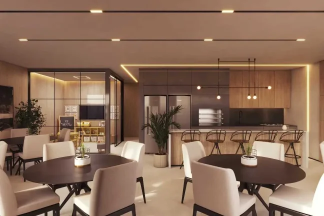 Imagem Apartamento com 2 dormitórios sendo 2 suítes e 1 vaga de garagem em Balneário Camboriú/SC