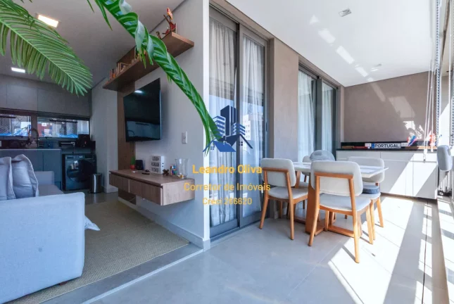 Imagem Condomínio Praça Da Vila - Apartamento tipo para venda em Vila Nova Conceição com 2 quartos, sendo 1 suíte, 56m²