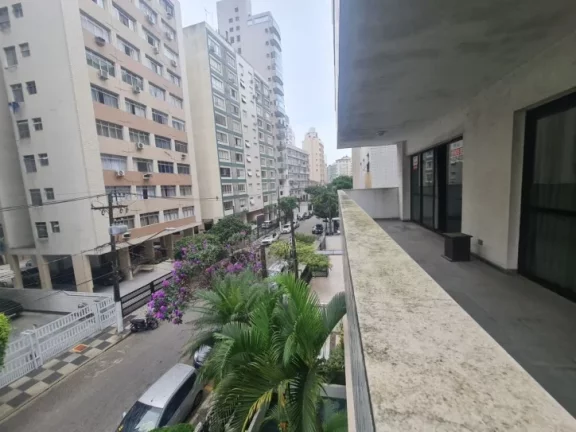 Imagem Apartamento Boqueirão 1 Quadra da praia com 3 dormitórios à venda, 246 m²Boqueirão - Santos/SP