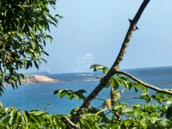 Imagem Apartamento com vista para o Tombo e vista para Astúrias com 3 suítes e 2 vagas no Tombo, Guarujá-SP: 214m² de puro requinte!