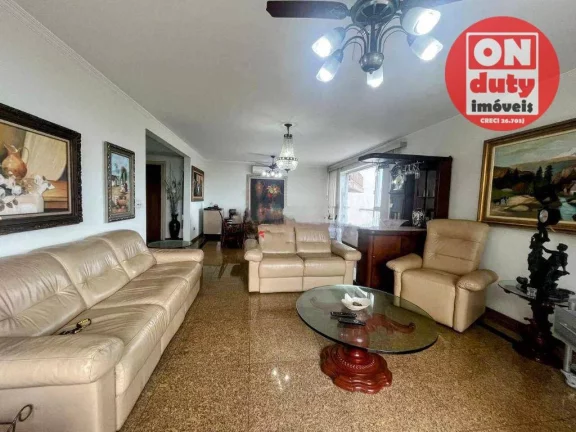 Imagem Apartamento com 3 quartos à venda, 198 m² por R$ 1.600.000 - Boqueirão - Santos/SP