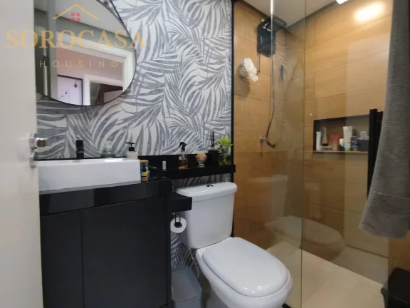 Imagem Apartamento à Venda 55m² Mobiliado - 2 dorm. 1 suite - Bairro do Campolim