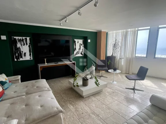 Imagem Alugo apartamento na av Atlantica vista mar com garagem
