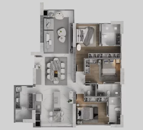Imagem Luminare - Residencial - Apartamento à venda no bairro Centro - Balneário Camboriú/SC