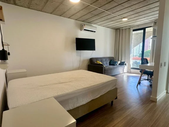 Imagem Duplex Moema Índios - 70M², 1 Dorm, 2 Varandas, 1 Vaga.