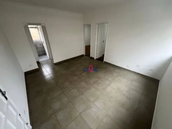 Imagem Apartamento com 2 dormitórios em 1 andar de frente com garagem box privativa à venda, 76 m² por R$ 424.000 - Vila Matias - Santos/SP