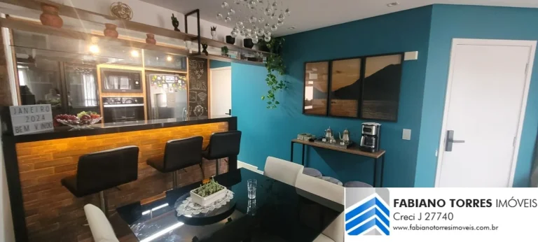Imagem Apartamento de 80m² com 2 suites no Condominio Arcadia- Centro- São Bernardo do Campo