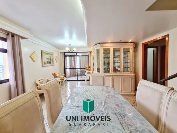 Imagem Cobertura duplex com lazer completo e 02 vagas a venda na Praia do Morro - Guarapari