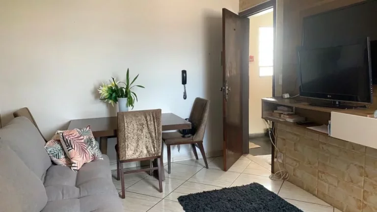 Imagem Apartamento com 2 dormitórios para alugar, 52 m² por R$ 1.700,00/mês - Vila Perracini - Poá/SP