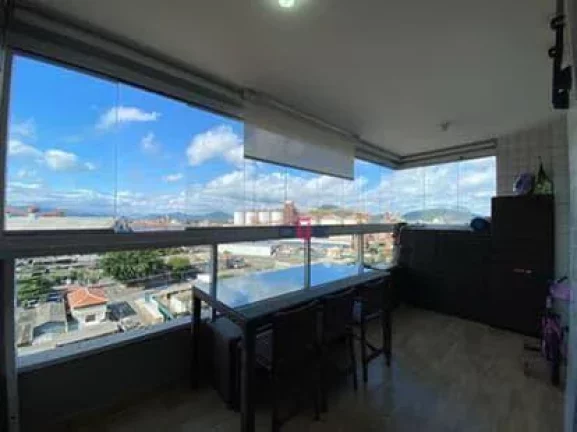 Imagem Apartamento com 3 dormitórios à venda, 92 m² por R$ 860.000 - Ponta da Praia - Santos/SP