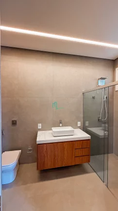 Imagem CASA DE ALTO PADRÃO COM LINDO PROJETO Á VENDA EM CONDOMINIO FECHADO EM FRANCA/SP