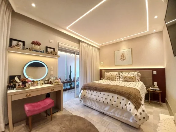 Imagem Apartamento Alto Padrão à venda com 3 suítes e Varanda Gourmet no Embaré de Santos/SP