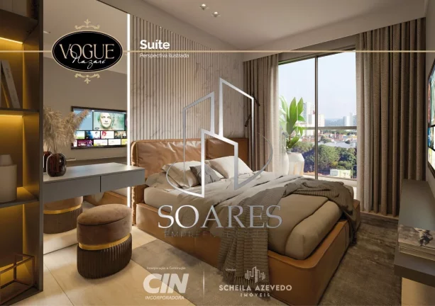 Imagem VOGUE NAZARÉ Apartamentos com 3 suítes na Generalíssimo – Lazer completo