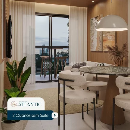 Imagem Apto - 2 Quartos - 1 Suíte - 53,07 m² - Intermares, Cabedelo/PB