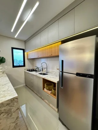 Imagem Apartamento Mobiliado com 2 Dormitórios sendo 1 Suíte na Anita Garibaldi em Joinville - SC