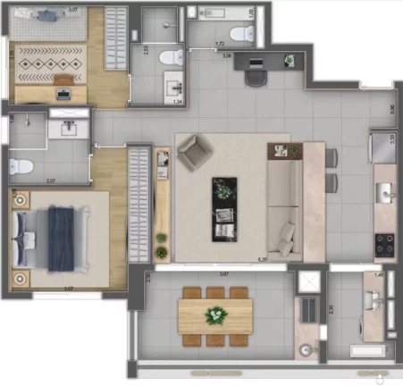 Imagem APARTAMENTO RESIDENCIAL em São Paulo - SP, Pinheiros