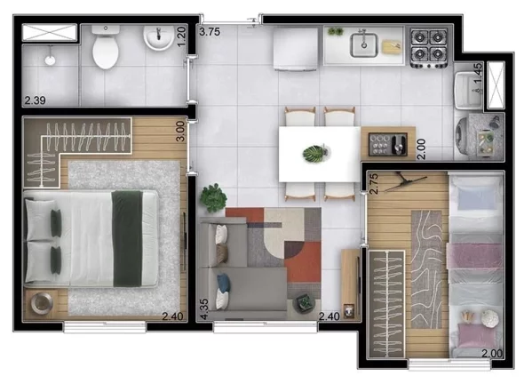 Imagem Apartamento em Panamby - São Paulo SP