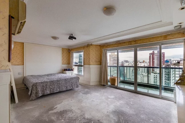 Imagem Ótima cobertura com 600m², Moema Índios, com vista espetacular. Amplo living para vários ambient...