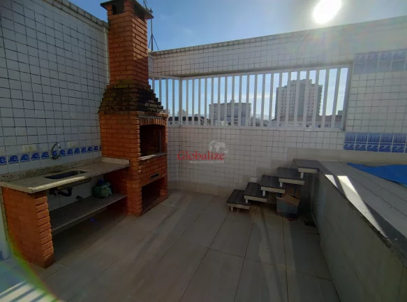 Imagem Triplex com 4 suítes, churrasqueira e piscina no bairro do Embaré em Santos por R$1.600.000,00