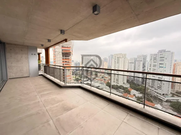 Imagem Apartamento Brooklin pronto para morar andar alto vista livre