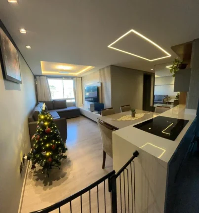 Imagem Apartamento para Venda em São José dos Pinhais, Rio Pequeno, 3 dormitórios, 1 banheiro, 1 vaga