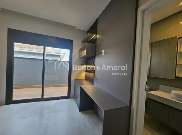 Imagem Imóvel de alto padrão à venda no Condomínio Jequitibá, em Valinhos. Esta casa térrea é super ...