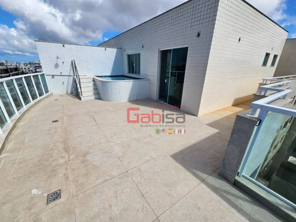 Imagem Cobertura com 4 dormitórios para alugar, 270 m² por R$ 9.010,00/mês - Vila Nova - Cabo Frio/RJ