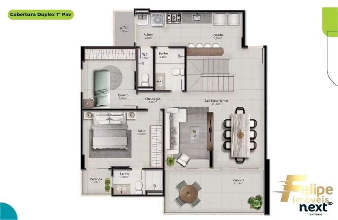 Imagem Um dos maiores lançamentos imobiliários da Serra dos últimos tempos o NEXT RESIDENCE.