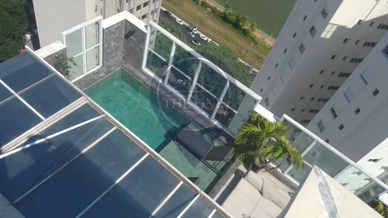 Imagem Cobertura de luxo no Brooklin Paulista: 4 quartos, 3 suítes, 2 salas, 4 banheiros, 3 vagas, 305m². Confira!