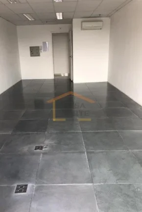 Imagem Sala comercial com sacada, 1 banheiro com condições de outro banheiro ou copinha, 2 aparelhos de a...