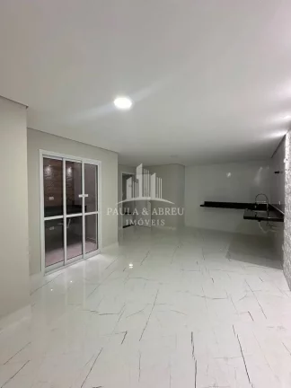 Imagem Apartamentos com 2 Quintais, Churrasqueira, 2 Dormitórios, 1 vaga, Lavanderia, na Vila Linda, Santo André