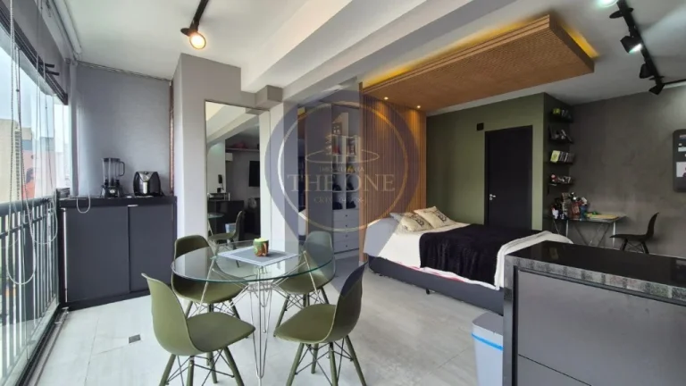 Imagem Studio à venda na Bela Vista, São Paulo-SP: 1 quarto, 2 salas, 1 banheiro, 1 vaga de garagem e 42m² de área!