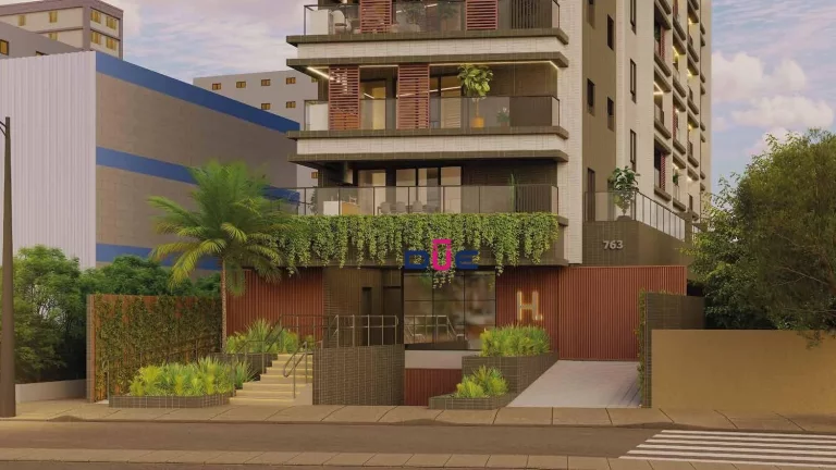 Imagem Apartamento à venda, 39 m² por R$ 650.000 - Boqueirão - Santos/SP