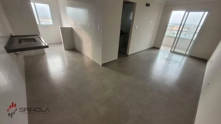 Imagem Apartamento com 1 dormitório à venda, 54 m² por R$ 470.000,00 - Real - Praia Grande/SP
