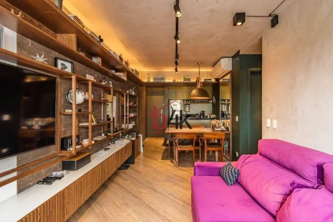 Imagem Apartamento Mobiliado com 2 quartos Brooklin Novo.