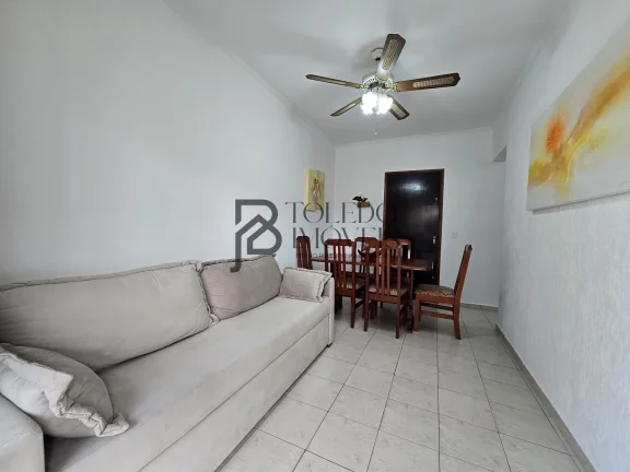 Imagem Apartamento Frete mar de 1 Dormitório no bairro Aviação - Praia Grande