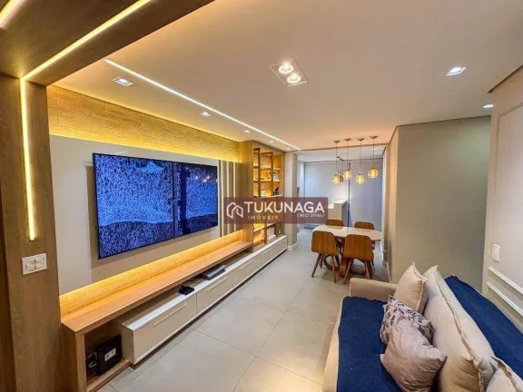 Imagem Apartamento com 3 dormitórios à venda, 82 m² por R$ 1.000.000,00 - Jardim Flor da Montanha - Guarulhos/SP