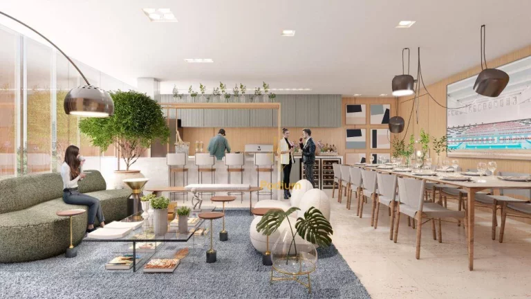 Imagem Apartamento com varanda gourmet e área de lazer completa no Jardim Oceania - AP1135