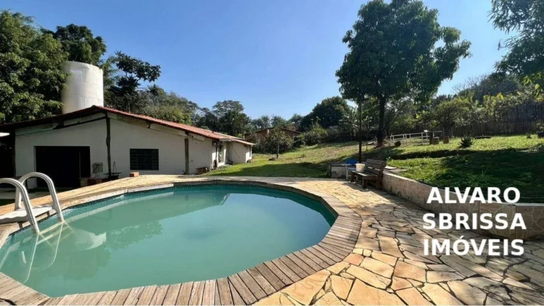 Imagem Chácara com piscina, ótimo valor e estuda permutas. Em Itu SP. ac:115m2 at:2520m2