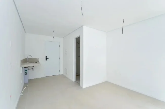 Imagem Studio 24M², 1Q, 1 Banheiro, Academia, Piscina, Churrasqueira, Salão de Festas, Espaço Gourmet, Lavanderia Coletiva, Coworking, Espaço Família.
