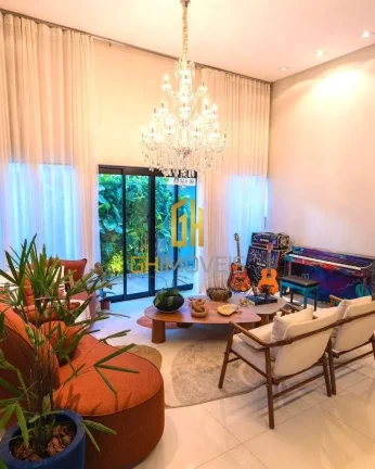 Imagem Casa 3 quartos no Jardins Madri, em terreno com 406,25m² com 209,87m² de área construída possui:...