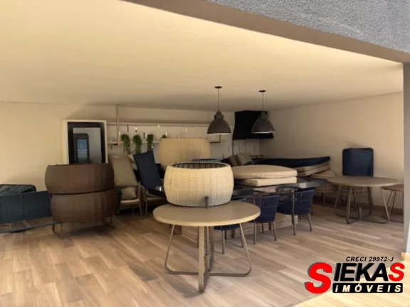 Imagem Apartamento de luxo para locação no Tatuapé, São Paulo-SP: 3 quartos, 2 suítes, 2 vagas de garagem e 140m² de área.
