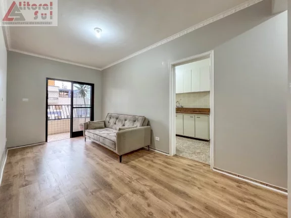 Imagem Apartamento à venda em Praia Grande-SP, bairro Tupi: 1 quarto, 1 sala, 1 banheiro, 1 vaga de garagem, 60m²!